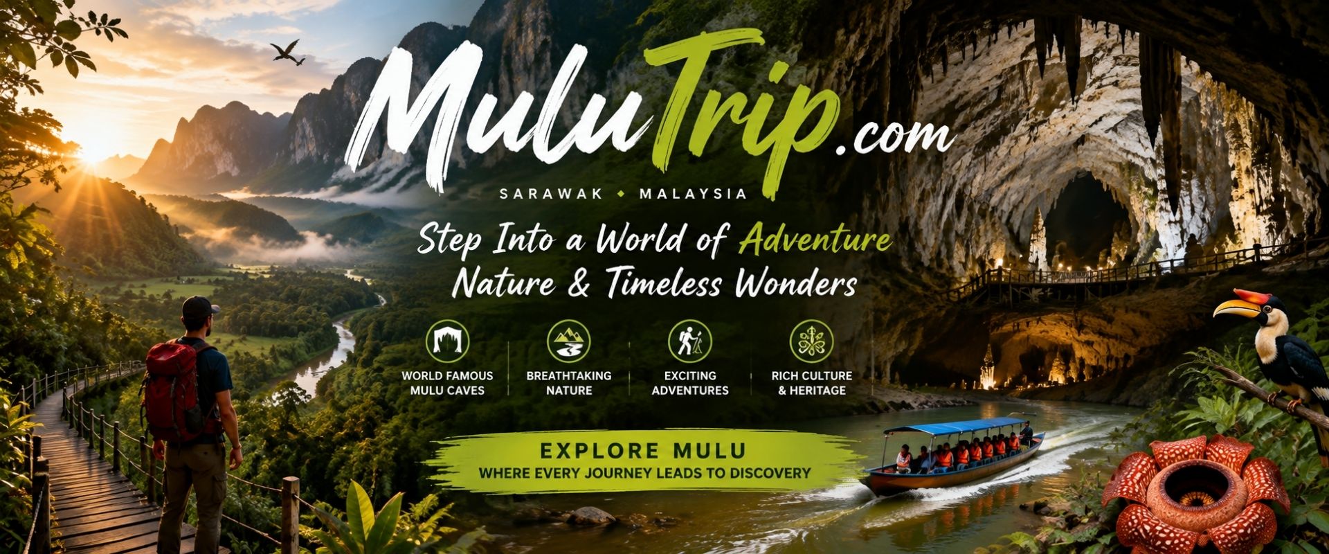 MuluTrip.com – Explore Gunung Mulu National Park, caves, rainforest and adventures in Sarawak